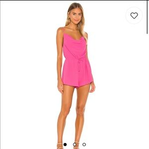 Superdown Camari cowl neck romper